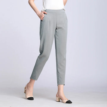 Saashi Casual Cotton Linen Harem Pants