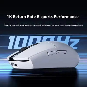 Saashi MCHOSE V2 Pro Tri-Mode Wireless Gaming Mouse with Rechargeable Ergonomics.