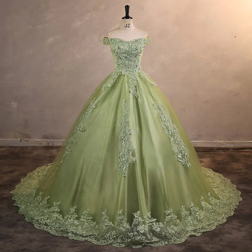 Saashi Elegant Quinceañera Dress – Customized Luxury Lace Prom Gown for 15 Year Old Girls