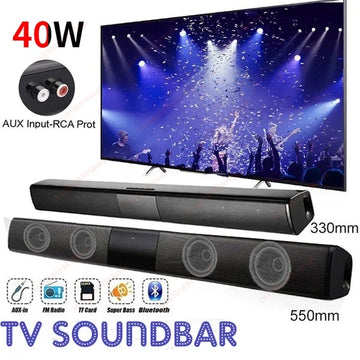 Saashi Powerful Wireless Bluetooth Speaker for Home Theater, TV, Computer, Soundbar and Heavy Bass Subwoofer.