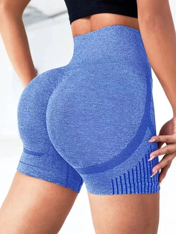 Saashi High Waist Yoga Shorts for Women – Butt Lift Workout, Gym, Fitness, and Running Wear