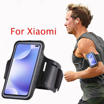 Saashi Running Sports Armband Phone Case with Holder and Storage Pouch.