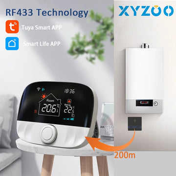 Saashi Smart WiFi Thermostat for Floor Heating & Gas Boiler.
