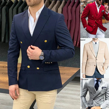 Saashi Navy Blue Formal Blazer