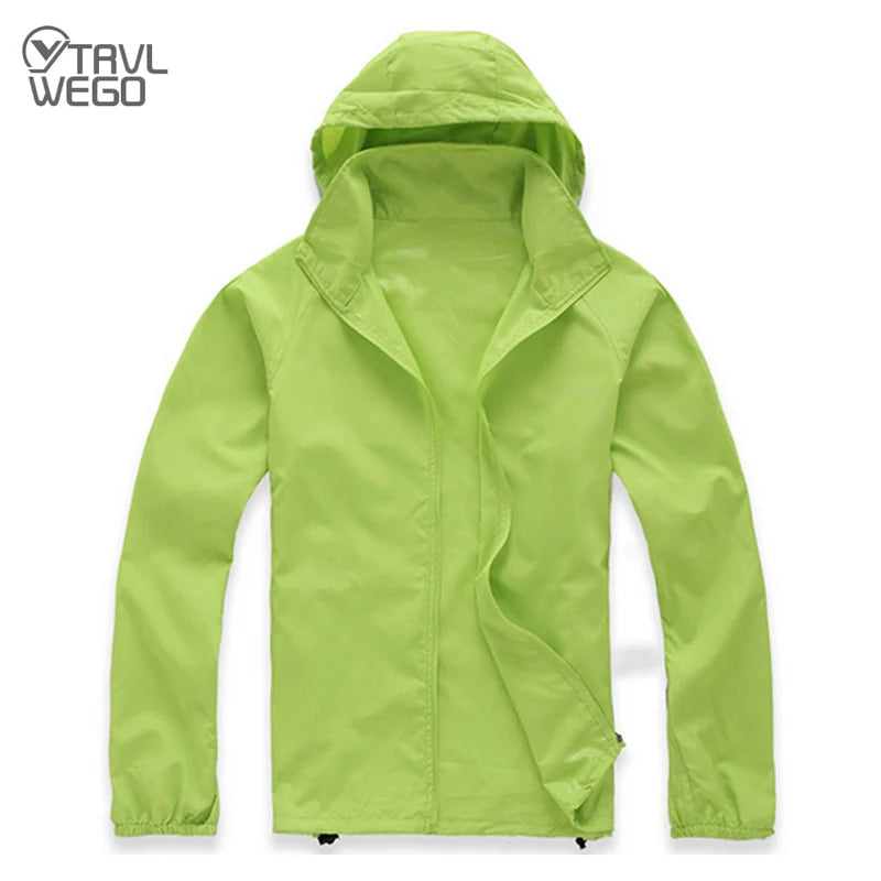 Saashi Men's & Women's Windproof Jacket - Quick-Dry & UV Protection