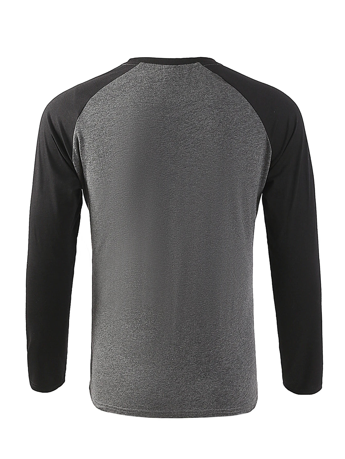 Saashi Men’s Casual Raglan Long Sleeve T-Shirt