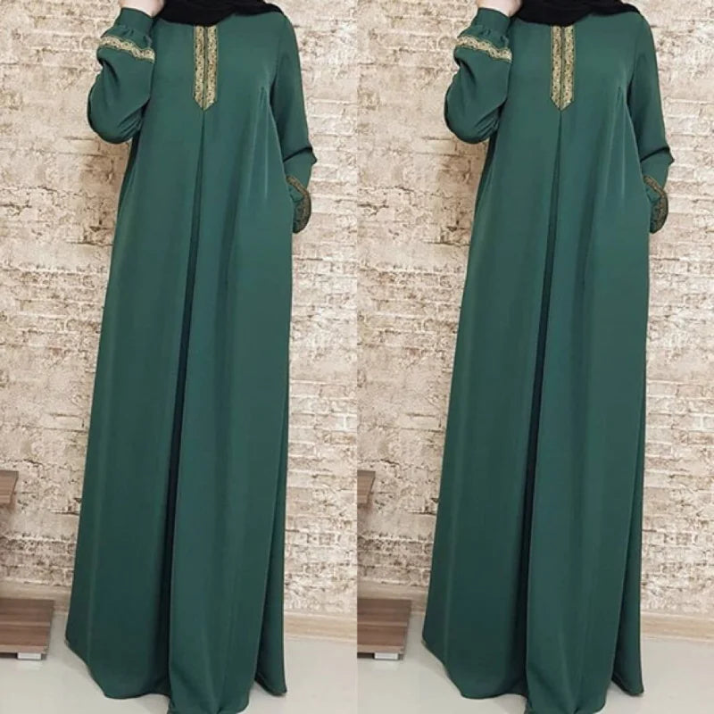 SAASHI Ethnic Style Abaya Dress