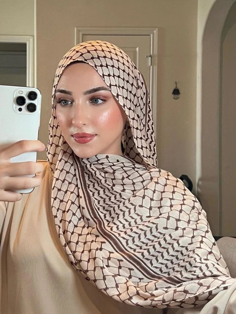 ساشي كوفية طباعة الحجاب