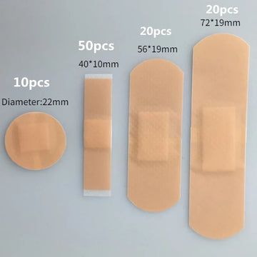 Saashi 100pcs Baby Bandages - Waterproof Breathable Wound Plasters