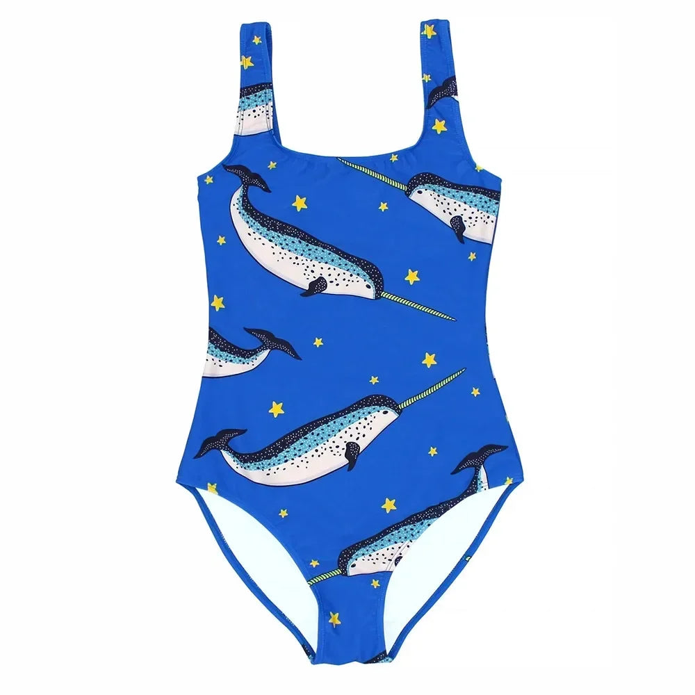 Saashi Simple Print Swimsuit for Women - Comfortable and Durable