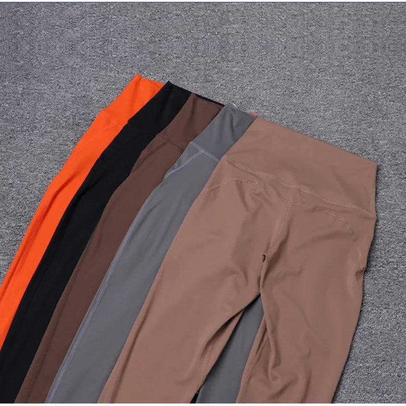 Saashi High Waist Fast Drying Nude Yoga Leggings for Women – Breathable and No Show Gym Wear