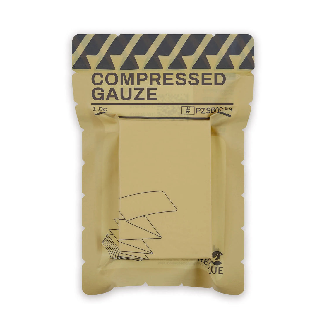 Saashi Rhino Rescue Gauze - Sterile Emergency Wound Dressing