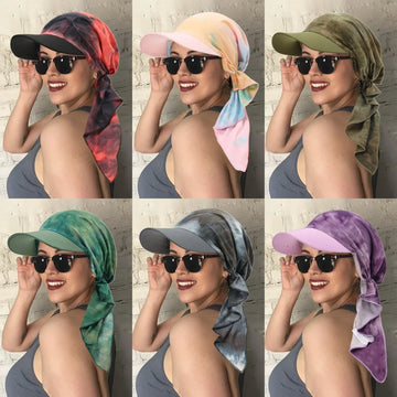 Saashi Summer Outdoor Sports Cap for Muslim Women Hijab Style Headscarf Fashion Baseball Hat