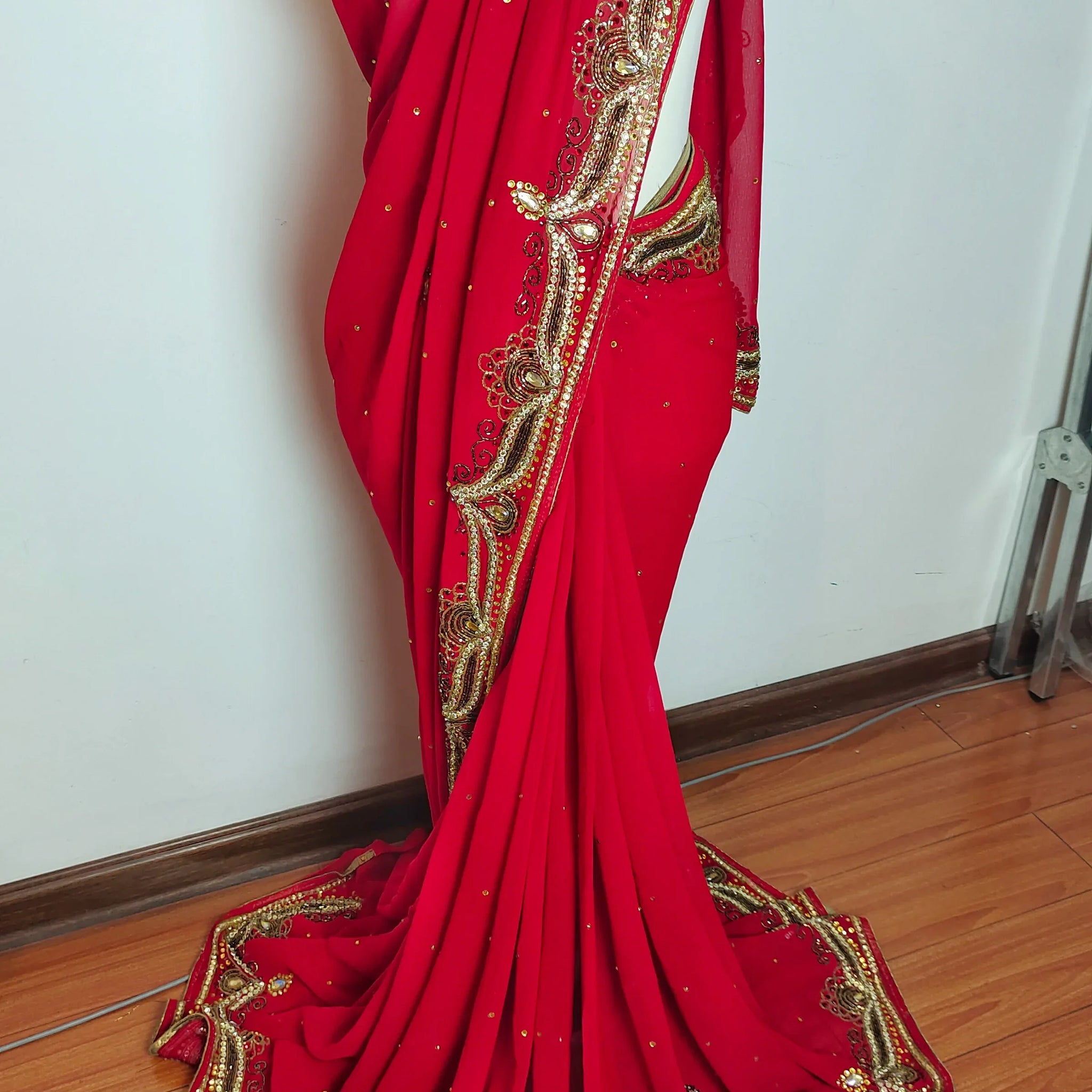 Indian sari nepal thai 6m sari costume dress