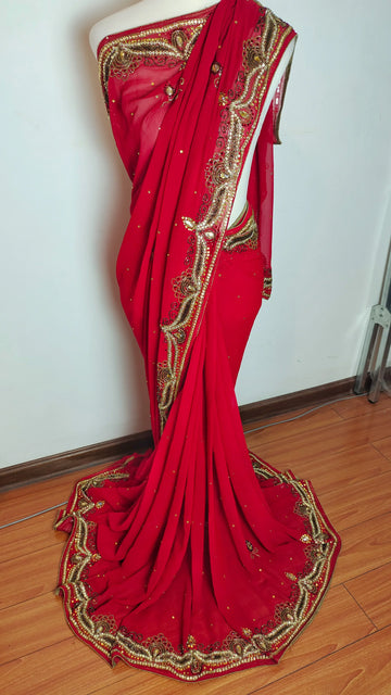 Indian sari nepal thai 6m sari costume dress
