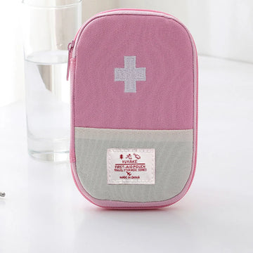 Saashi Portable First Aid Kit for Travel Home Camping Hiking Small Emergency Medicine Kit
