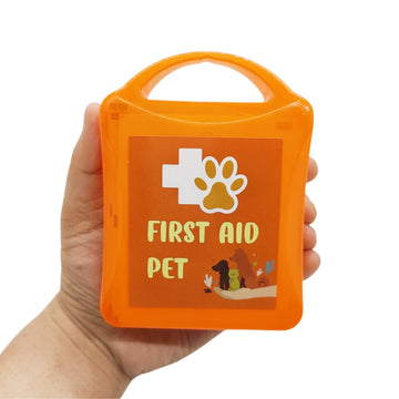 Saashi Pet First Aid Kit - Portable Dog Emergency Bag for Travel & Hiking