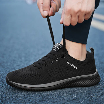 Saashi Men's Lightweight Knit Running & Walking Sneakers
