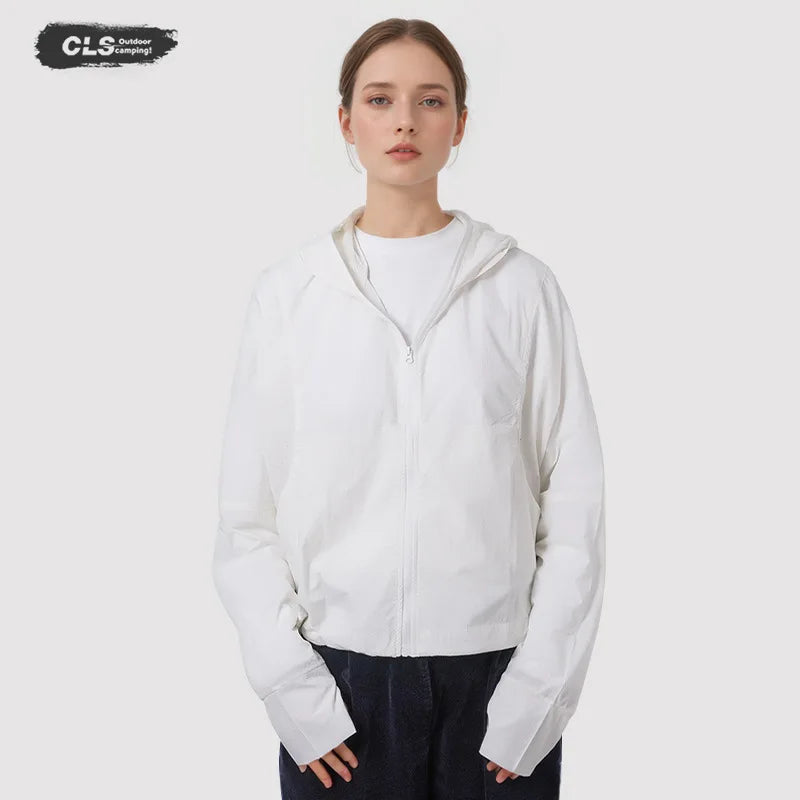 Saashi Outdoor Sun Protection Trench Coat - UV and Sunscreen