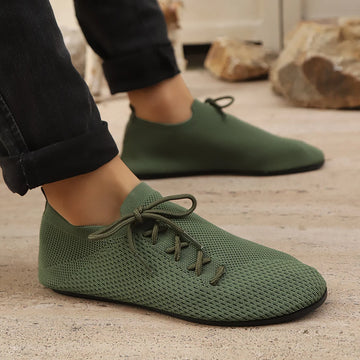 Saashi Thin Bottom Breathable Mesh Loafers Men Anti-Slip Driving Summer Casual Walking Office.
