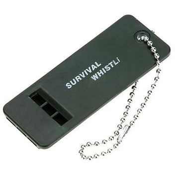Saashi High Decibel Survival Whistle - 3-Frequency Emergency Signal