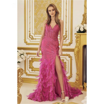 Saashi Customized Elegant Evening Dress – Luxurious Long Ball Gown for Women Formal Events