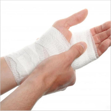 Saashi Elastic Gauze Bandage - Breathable Mesh Wound Dressing