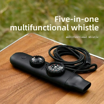 Saashi 7-in-1 Multifunctional Survival Whistle