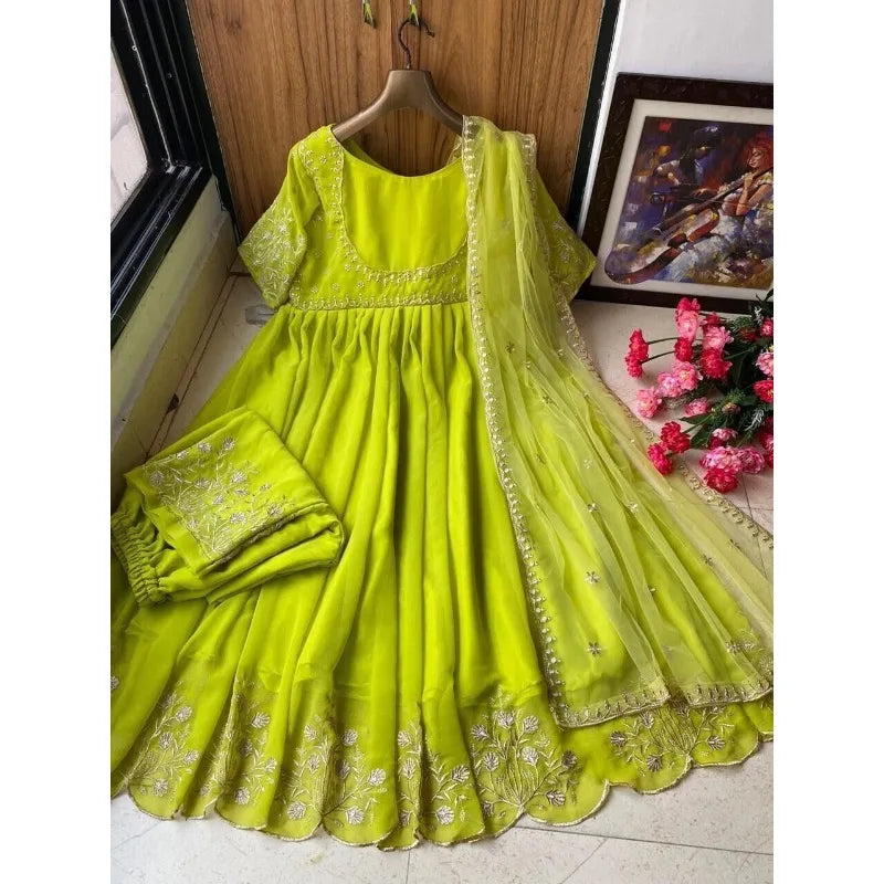 Saashi Pak Party – Indian Party Wear Kameez Salwar – Pakistani Wedding Suit