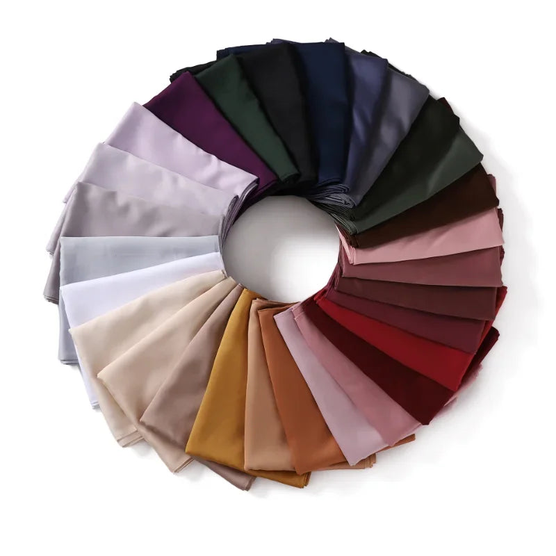 SAASHI Satin Long Scarf