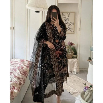 Saashi Anark Cottn – Cotton Anarkali Kurti Pant Wedding Suit – Indian Salwar Kameez