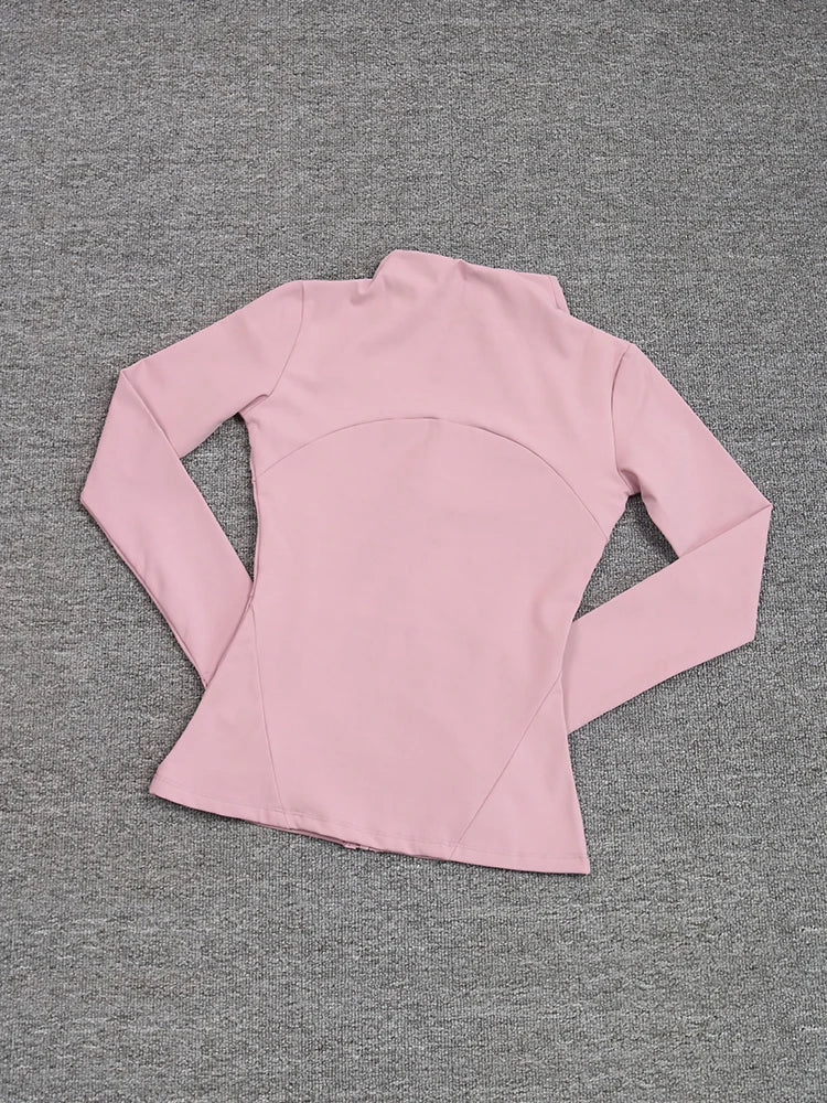 Saashi Women's Thin Long Sleeve Sports Shirt for Running and Pilates