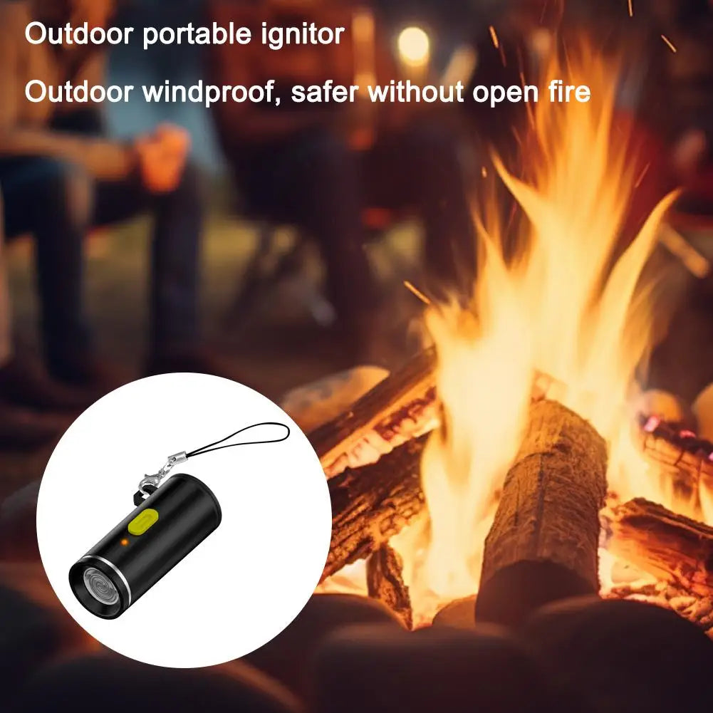 Saashi Compact Type-C Electric Lighter - Flameless Travel Mini Lighter