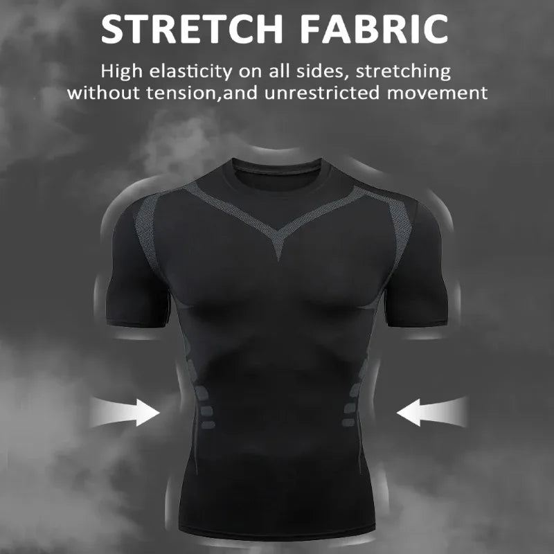 Saashi 3-Piece Men’s Snorkeling Swimsuit UV Protection Quick Dry Long Sleeve Top Pants Shorts