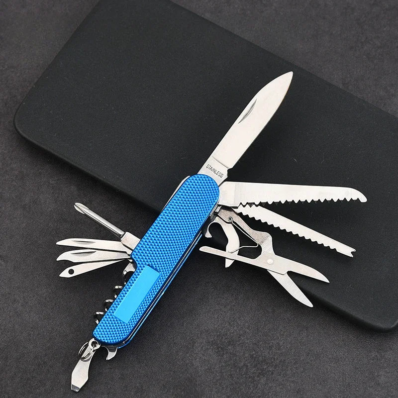 Saashi Multifunctional Swiss Knife - Stainless Steel Survival Multi-Tool