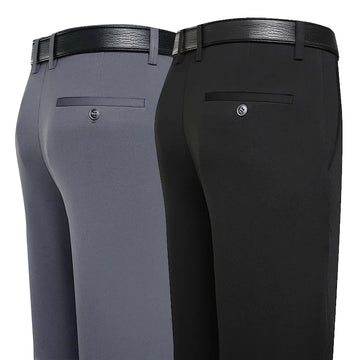 Saashi Men's Business Casual Suit Pants
