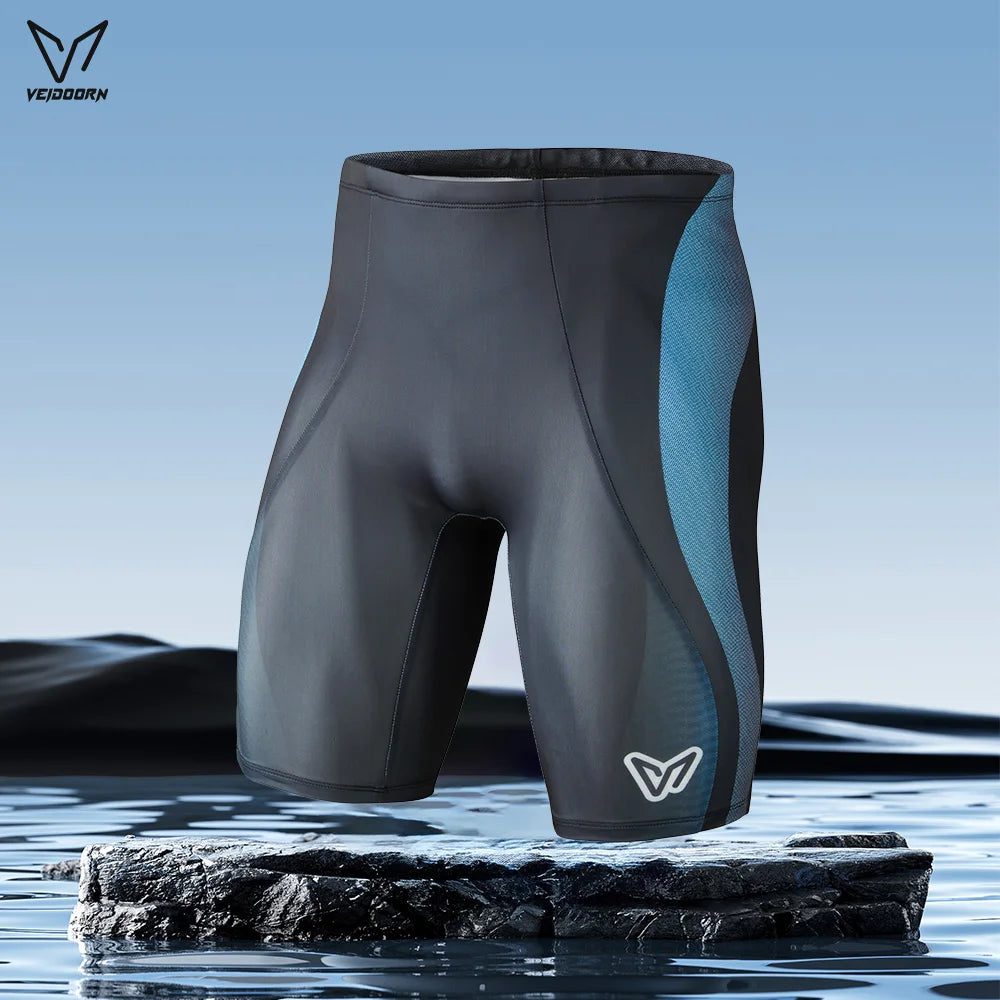 Saashi Quick Dry Men’s Swim Trunks 5-Inch Breathable Comfortable Athletic Swimwear for Beach